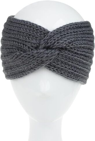 3 Pcs Knit Headbands for Women, Braided Winter Headbands Ear Warmers Bands, Winter Head Wraps for Women Girls with Superior Texture in Saudi Arabia