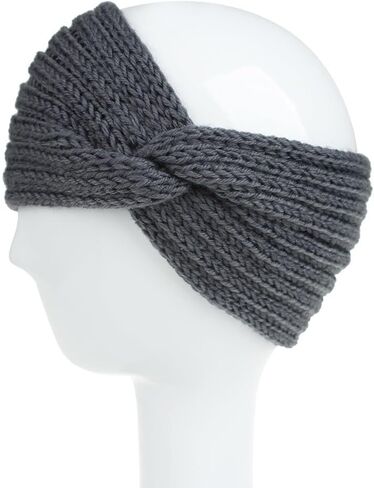3 Pcs Knit Headbands for Women, Braided Winter Headbands Ear Warmers Bands, Winter Head Wraps for Women Girls with Superior Texture in Saudi Arabia