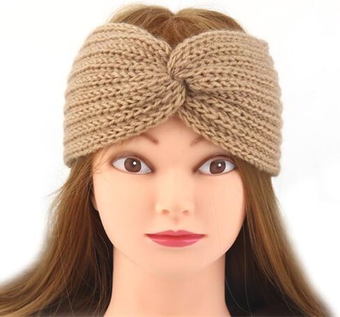 3 Pcs Knit Headbands for Women, Braided Winter Headbands Ear Warmers Bands, Winter Head Wraps for Women Girls with Superior Texture in Saudi Arabia