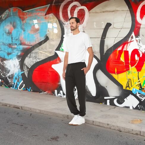 اليخت و Smith 12 Pack Wholesale Mens Gogger Sweatpants ، لا جيوب ، لا الرباط ، التبرع مأوى للمشردين ، اللون الأزرق الأسود الرمادي in Kuwait
