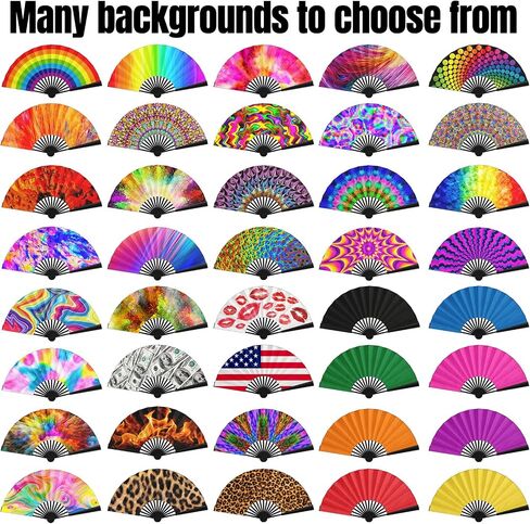 5-100PCS Personalized Handheld Fans - Custom Photo Text Logo, 13in Foldable Decorative Fans for Line Dancing, Wedding, Church, Cosplay & Party Events (100) in Saudi Arabia