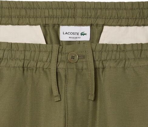 Lacoste Men's Regular Fit Wool Blend Shorts in Saudi Arabia