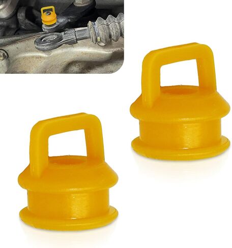 Downhill 2 PCS Transmission Shift Cable Link Bushings, Shifter Bushing Repair Kit, Replace 15276979, 15823112, 25933609, Compatible with Chevrolet Silverado 1500 2500 3500 Buick Cadillac (Orange) in Kuwait