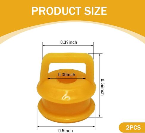 Downhill 2 PCS Transmission Shift Cable Link Bushings, Shifter Bushing Repair Kit, Replace 15276979, 15823112, 25933609, Compatible with Chevrolet Silverado 1500 2500 3500 Buick Cadillac (Orange) in Kuwait