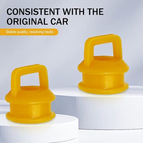 Downhill 2 PCS Transmission Shift Cable Link Bushings, Shifter Bushing Repair Kit, Replace 15276979, 15823112, 25933609, Compatible with Chevrolet Silverado 1500 2500 3500 Buick Cadillac (Orange) in Kuwait