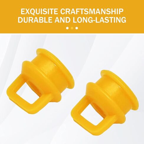 Downhill 2 PCS Transmission Shift Cable Link Bushings, Shifter Bushing Repair Kit, Replace 15276979, 15823112, 25933609, Compatible with Chevrolet Silverado 1500 2500 3500 Buick Cadillac (Orange) in Kuwait