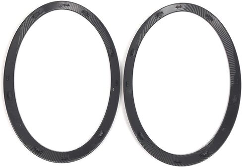 RBANNA1 1 زوج ABS HELPAMP LIGHT LIGHT COVER HEADLIPENT TRIM CORBON CORBON in Saudi Arabia
