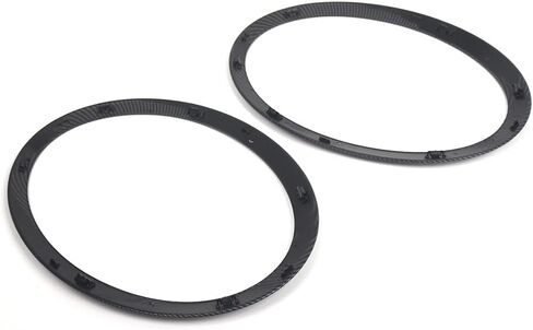 RBANNA1 1 زوج ABS HELPAMP LIGHT LIGHT COVER HEADLIPENT TRIM CORBON CORBON in Saudi Arabia