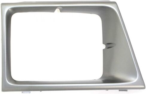KarParts360 For Ford E-150/E-250/E-350 Econoline 1992 93 94 95 1996 Headlight Bezels Driver And Passenger Side | Pair | Silver | Replacement For FO2513141, FO2512141 | F2UZ13064A, F2UZ13064B in Saudi Arabia