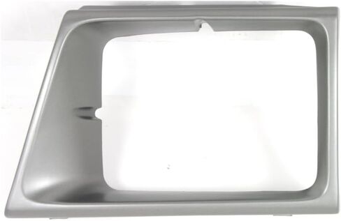 KarParts360 For Ford E-150/E-250/E-350 Econoline 1992 93 94 95 1996 Headlight Bezels Driver And Passenger Side | Pair | Silver | Replacement For FO2513141, FO2512141 | F2UZ13064A, F2UZ13064B in Saudi Arabia