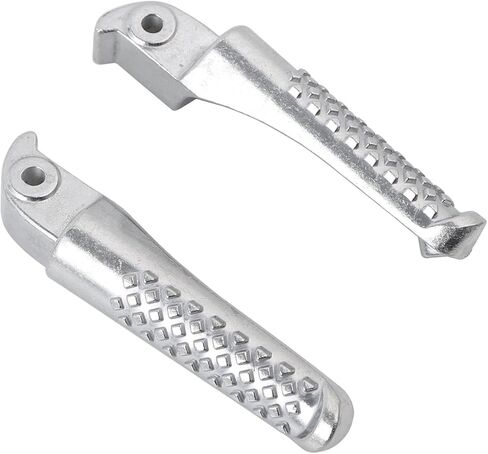 Mokuo Mini Bike Footpegs in Aluminum Alloy Material Compatible with Coleman Powersports BT200X CT200U CT200U-EX CT100U Trail 200 CC100X 212cc 196cc 6.5hp Motor,Silver Color in Saudi Arabia