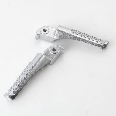 Mokuo Mini Bike Footpegs in Aluminum Alloy Material Compatible with Coleman Powersports BT200X CT200U CT200U-EX CT100U Trail 200 CC100X 212cc 196cc 6.5hp Motor,Silver Color in Saudi Arabia