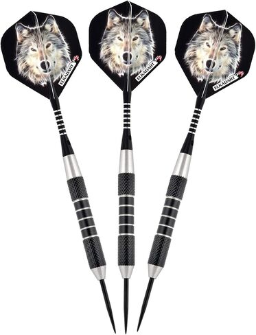 Elkadart Lone Wolf Steel Tip Darts with Storage/Travel Case in Saudi Arabia