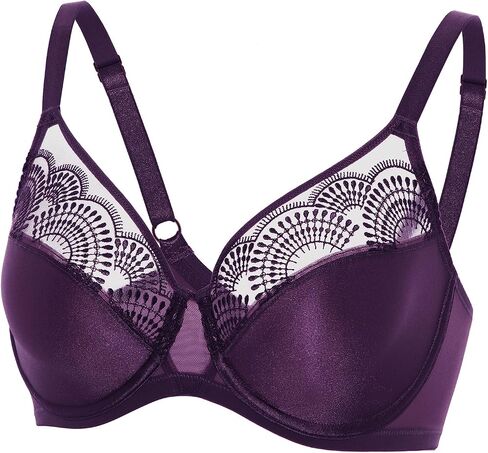 Aisilin Lace Lace Mintor Bra Plus underwire underwire undize coveraize ful in Kuwait