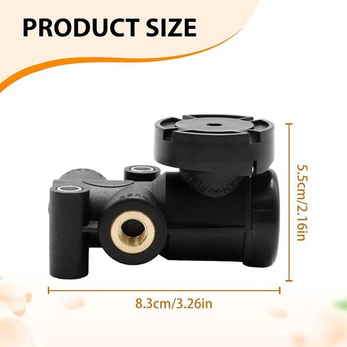 F2455563 1/4 "NPT Port Cabin Air Righting Relight Kit ، بديل لاستبدال Hadley H00600P لـ Mack 20Qe2373 ، يحل محل F245563 in Saudi Arabia