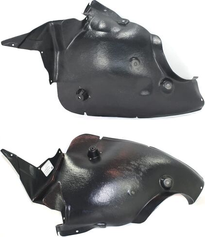 Go-Parts - Front Fender Liner Pair/Set for Mercedes-Benz SLK-Class 2005-2011, Right (Passenger) and Left (Driver), Rear Section, Replacement 2006 2007 2008 2009 2010 in Saudi Arabia