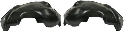 Evan Fischer Fender Liner Front, Driver and Passenger Side Compatible with 2007-2013 Chevrolet Silverado 1500 Plastic Material, Set of 2, (2) Fender Liners - GM1249183, GM1248183 in Saudi Arabia