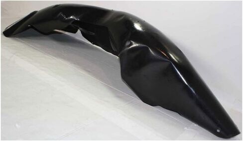 Evan Fischer Fender Liner Front, Driver and Passenger Side Compatible with 2007-2013 Chevrolet Silverado 1500 Plastic Material, Set of 2, (2) Fender Liners - GM1249183, GM1248183 in Saudi Arabia