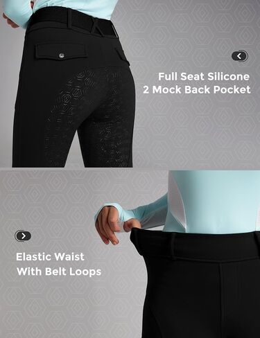 FITST4 Sports Women's Fleece Horse Riding Pants Comple in Saudi Arabia