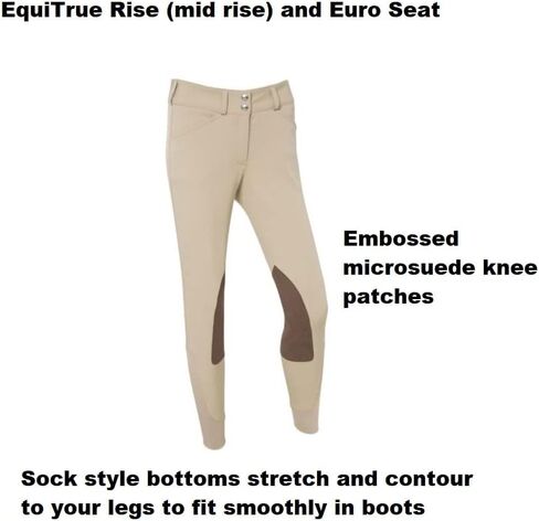 Dover Saddlery Ladies' Wellesley Competition Knee-Patch Breech in Saudi Arabia