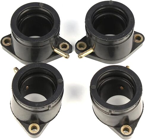 4pcs دراجة نارية المكربن ​​المنوع واجهة مدخل حذاء مفصل مدخل لـ XJ900 1983 1994 in Kuwait