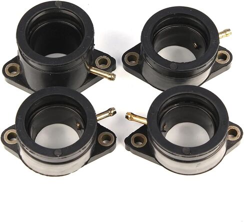 4pcs دراجة نارية المكربن ​​المنوع واجهة مدخل حذاء مفصل مدخل لـ XJ900 1983 1994 in Kuwait