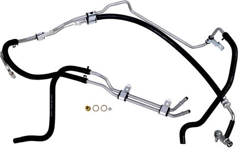 Power Steering Hose Assembly 1PC يحل محل 497109FE0A لنيسان تيتان 5.6L 2004 2005 2007 2007 2008 2008 2010 2011 2013 2013 in Kuwait