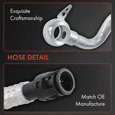 A-Premium Power Steering Hose Return Hose Line Assembly Compatible with BMW 525i 530i 2006-2007 528i 2008-2009 3.0L Gear To Cooler in Saudi Arabia