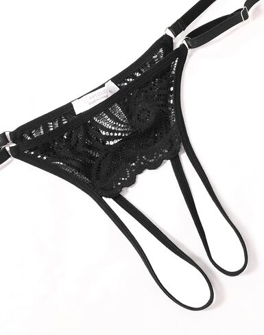 Avidlove Sexy Lingerie for Women Underwire Floral Lace Bra and Panty Garter Lingerie Sets S-XXL in Saudi Arabia