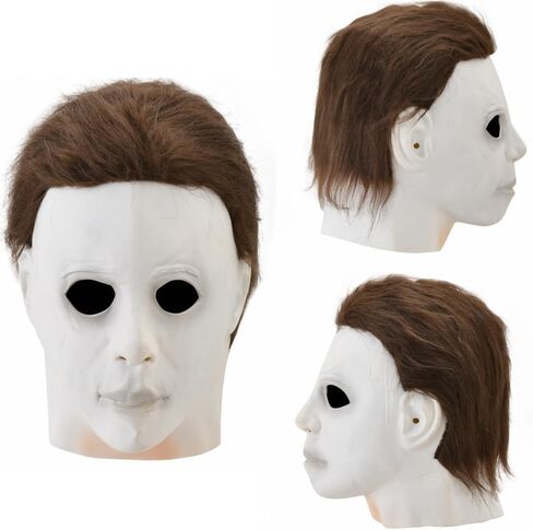 Realistic Old Man Mask for Adults, Elderly Grandpa Full Head Halloween Costume Mask for Cosplay and Costume Party in Saudi Arabia