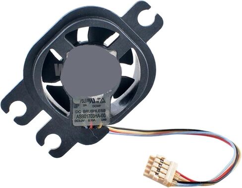 1pc ASB01703HA-00 17mm Micro Cooling Fan 1.7cm DC3.3V 0.10A 4-Pin for VR Camera - Miniature Cooling Fan in Saudi Arabia