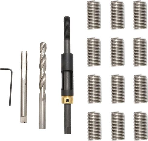 35119S M11 x 1.5 Head Bolt Thread Repair Kit, Wire Thread Inserts Replacement for Kia Replacement for Isuzu Replacement for Honda Replacement for Toyota Replacement for Hyundai in Saudi Arabia