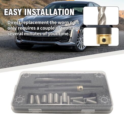 35119S M11 x 1.5 Head Bolt Thread Repair Kit, Wire Thread Inserts Replacement for Kia Replacement for Isuzu Replacement for Honda Replacement for Toyota Replacement for Hyundai in Saudi Arabia