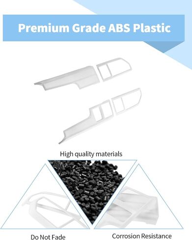 Voodonala Carbon Fiber Grain Central Control Cover Frame Trim for Ford F150 2015 2016 2017 2018 2019 2020 in Saudi Arabia