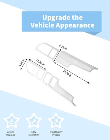 Voodonala Carbon Fiber Grain Central Control Cover Frame Trim for Ford F150 2015 2016 2017 2018 2019 2020 in Saudi Arabia