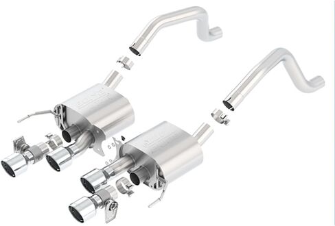 BORLA 11903 Axle-Back System for 2015-2019 Chevrolet Corvette Z06 (C7) 6.2L V8 Auto./ Man. Trans./ 2017-2019 Corvette Grand Sport (C7) 6.2L V8 Man. Trans. ONLY RWD WITHOUT AFM Valves With NPP Valves. in Saudi Arabia