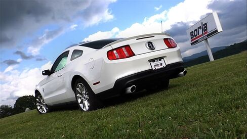 BORLA 11796 Axle-Back Performance Exhaust System for 2011-2014 Ford Mustang 3.7L V6 Automatic/Manual Transmission Coupe/Convertible. in Saudi Arabia