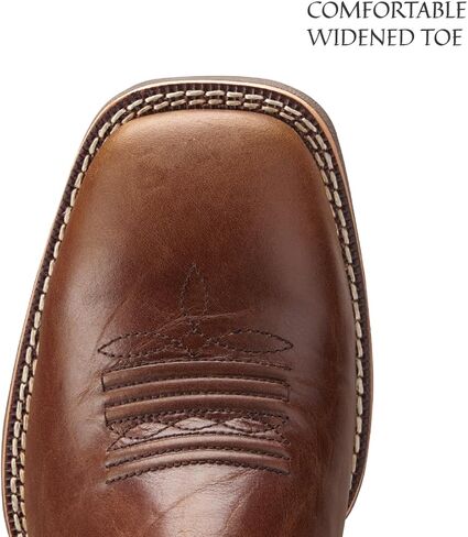 SUREWAY Cowboy Boots For Men - Mens Square Toe Western Boot,Oil/Slip Resistant,Durable Fashionable Classic Pull on 10 Inch Boots Mid Calf Wellington Boots in Saudi Arabia