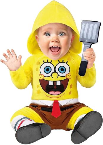 روح الهالوين سبونجبوب Squarepants زي بذلة الطفل in Saudi Arabia