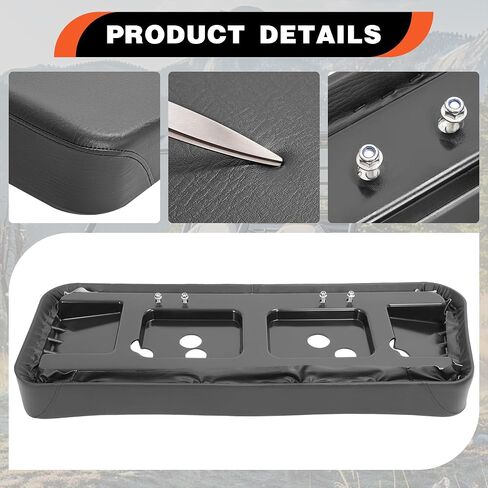 استبدال المقعد الكامل Kojem Bottom متوافق مع استبدال وسادة المقعد السفلى في Kawasaki Mule SX 600 610 لـ 53066-0269-MA أسود in Saudi Arabia