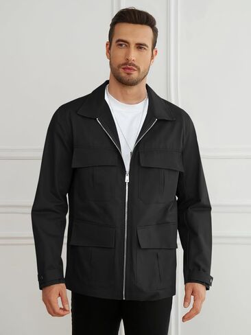 Runcati Mens Safari Jacket Militar in Saudi Arabia