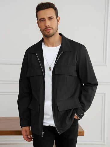 Runcati Mens Safari Jacket Militar in Saudi Arabia