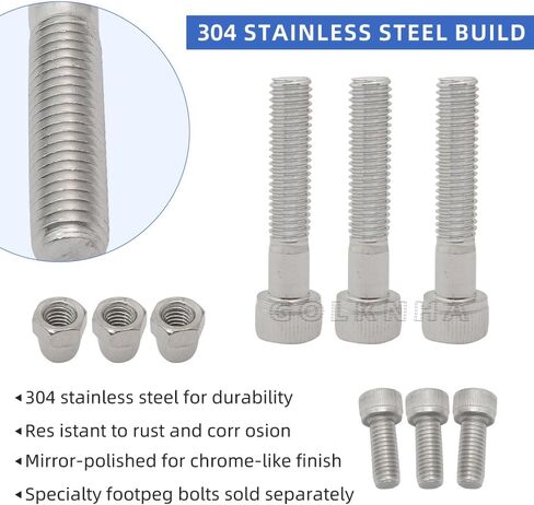 287 PCS 304 BOLT SCREW TELEST FESTER FESTER مع هوندا ATC70 1978-1985 in Kuwait