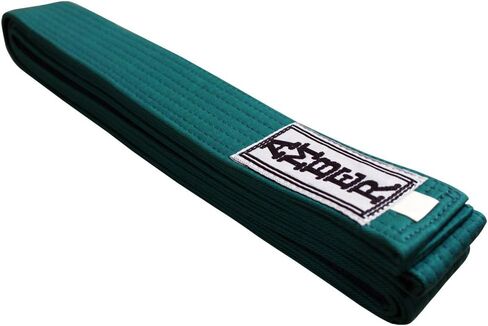 Premium Karate Belt, 100% Cotton Canvas Martial Arts Belt for Karate, Taekwondo & Judo, Durable, Comfortable & Secure Fit, Ideal for Training & Competition, Green, Size 6-120 Inches in Kuwait
