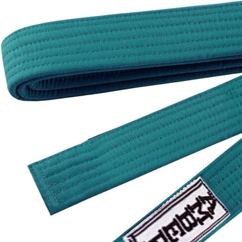 Premium Karate Belt, 100% Cotton Canvas Martial Arts Belt for Karate, Taekwondo & Judo, Durable, Comfortable & Secure Fit, Ideal for Training & Competition, Green, Size 6-120 Inches in Kuwait