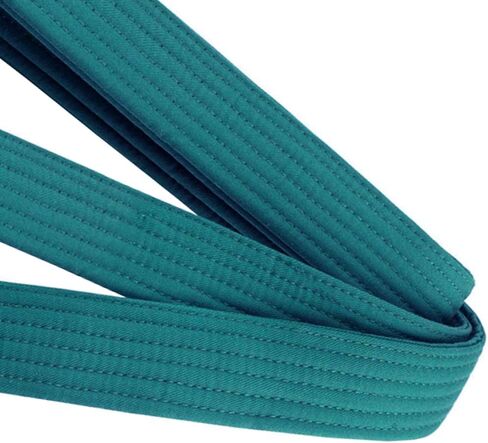 Premium Karate Belt, 100% Cotton Canvas Martial Arts Belt for Karate, Taekwondo & Judo, Durable, Comfortable & Secure Fit, Ideal for Training & Competition, Green, Size 6-120 Inches in Kuwait