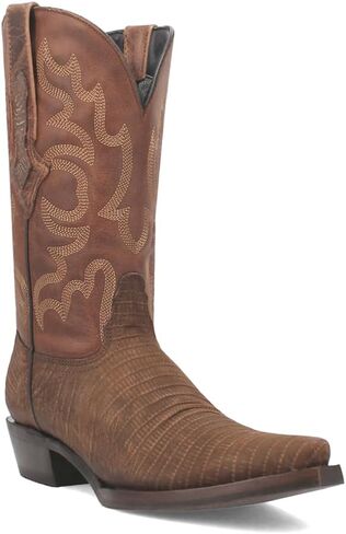 Dingo Boots Men's The Duke Western Boot, Black, 8 X-Wide in Kuwait