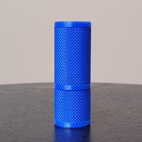 Eye Drop Vials Holder & Storage Case - Securely Store Seven (7) Single-Use Vials - Screw-On Lid, Knurled Pattern - Keep Vials Safe & Organized to keep track of your daily usage (Black) in Kuwait