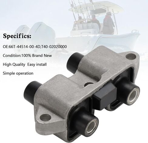 Bruce & Shark 66t-44514-00-4d Mount Pamper Top Fit for Yamaha ، Parsun ، Hidea Outboard E40x 40HP in Kuwait