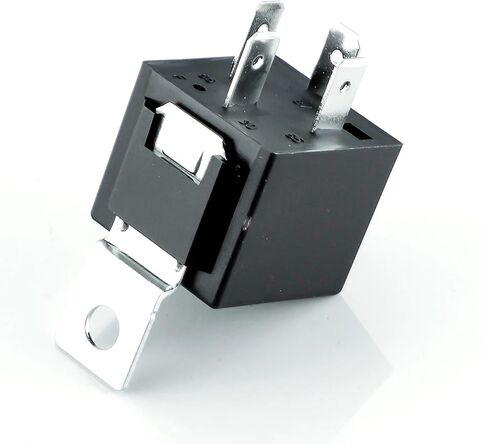 JD1912 Relay Automotive ، 12V 40a 4-Pin مع قوس حديدي ، ملاءمة عالمية لقوارب شاحنات السيارات (12V-40A-4PIN-1PCS) in Kuwait